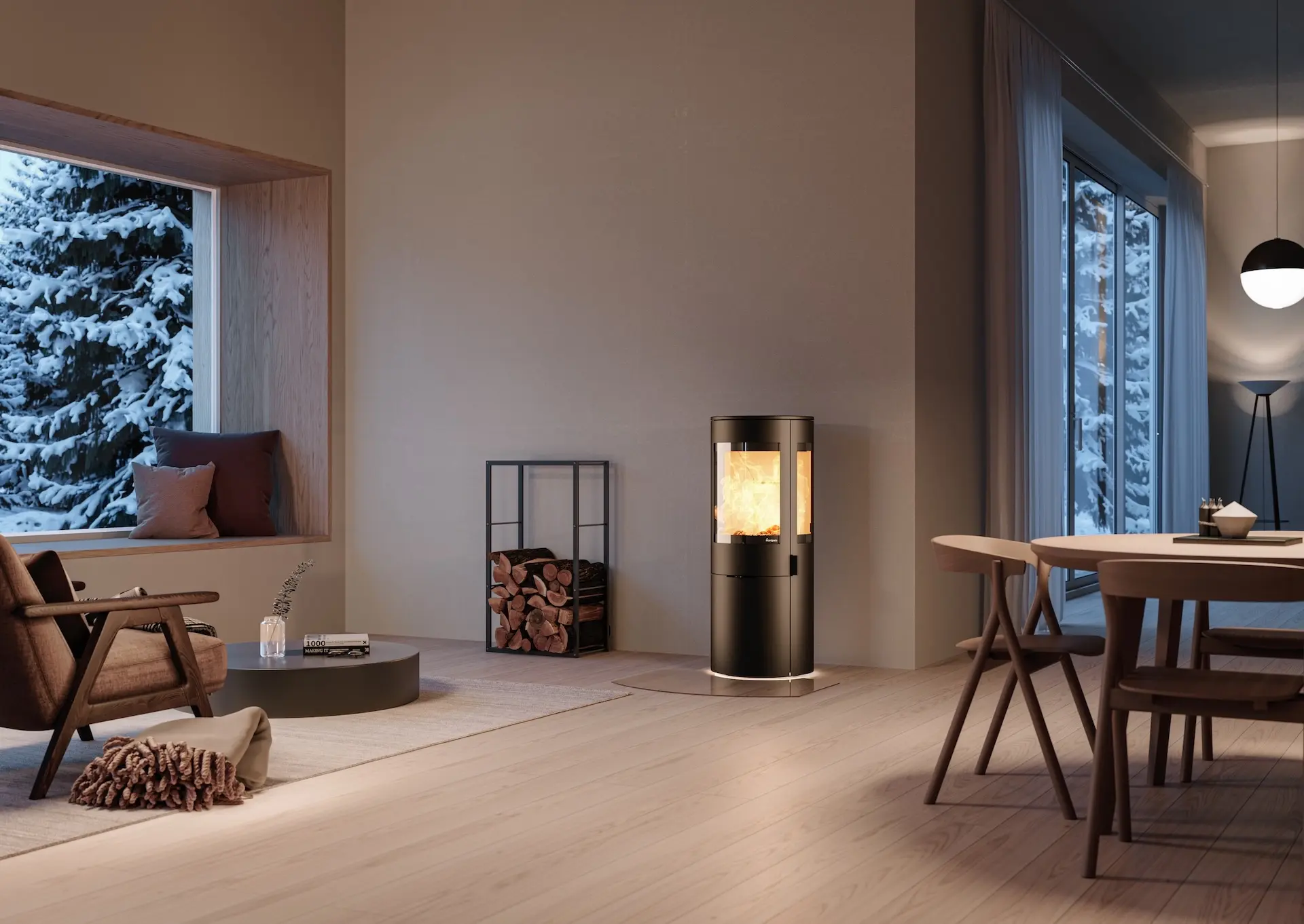 Tulisijan asennus ja pinnoitus